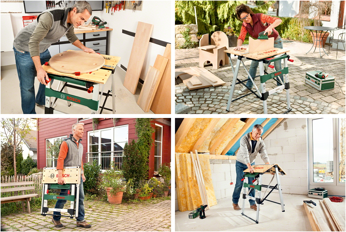 שולחן עבודה מתקפל נייד בוש PWB 600